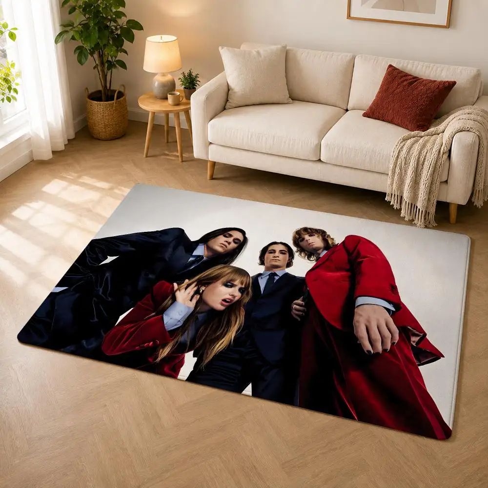 Maneskin Floor Mat Soft Thickened Absorbent Non-Slip Bedroom Living Room Door Mat Home Decor Flannel Rugs