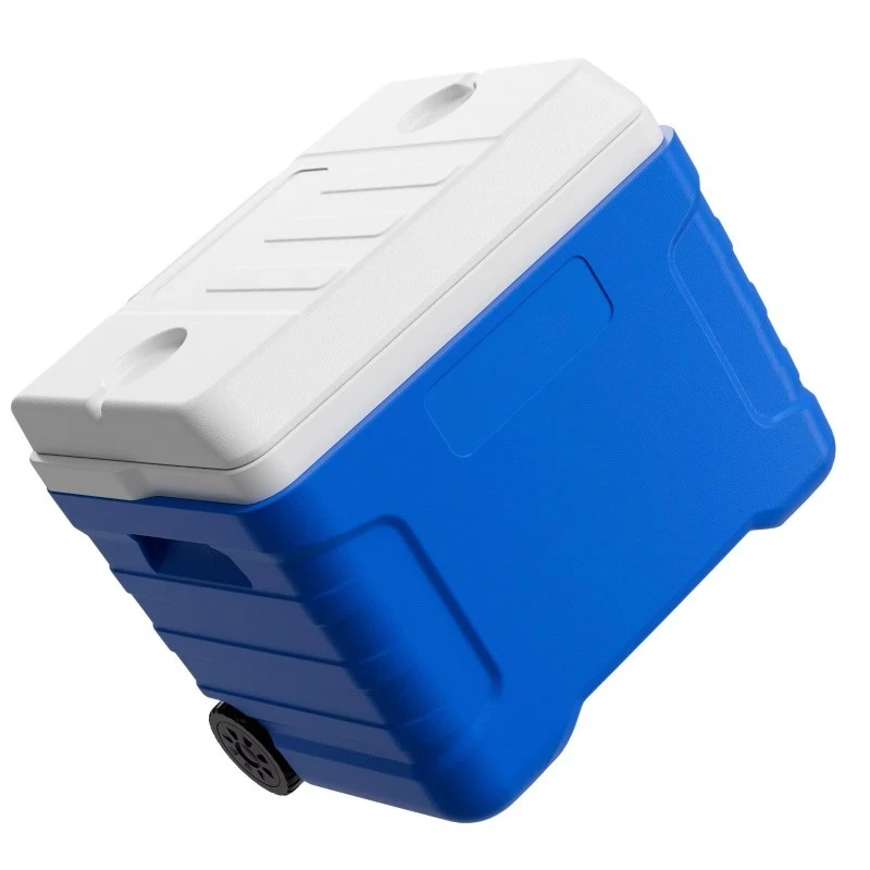 Portable rolling hard refrigerator leak-proof ice box cold