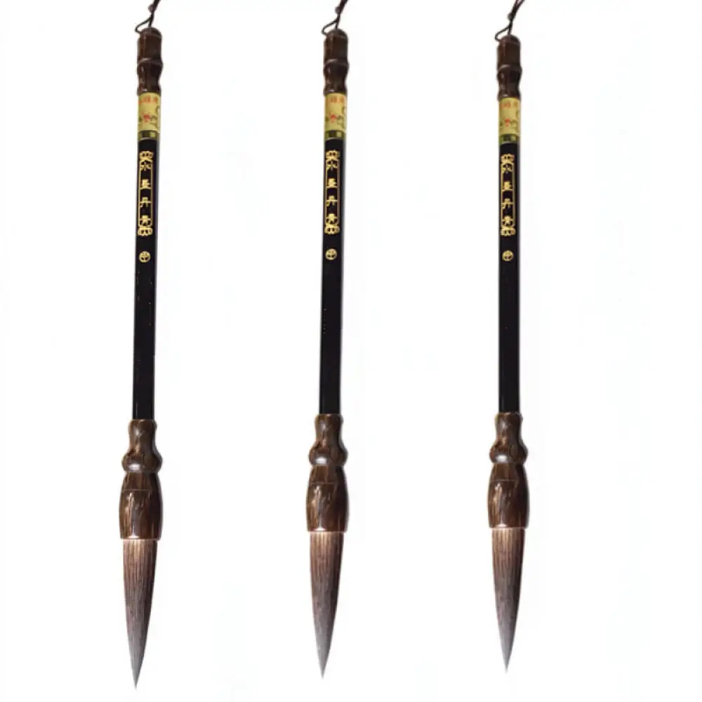 High Quality Bear Hair Calligraphy Brush For Ink Painting Kanji Writing Professional Art Stationery Supplies