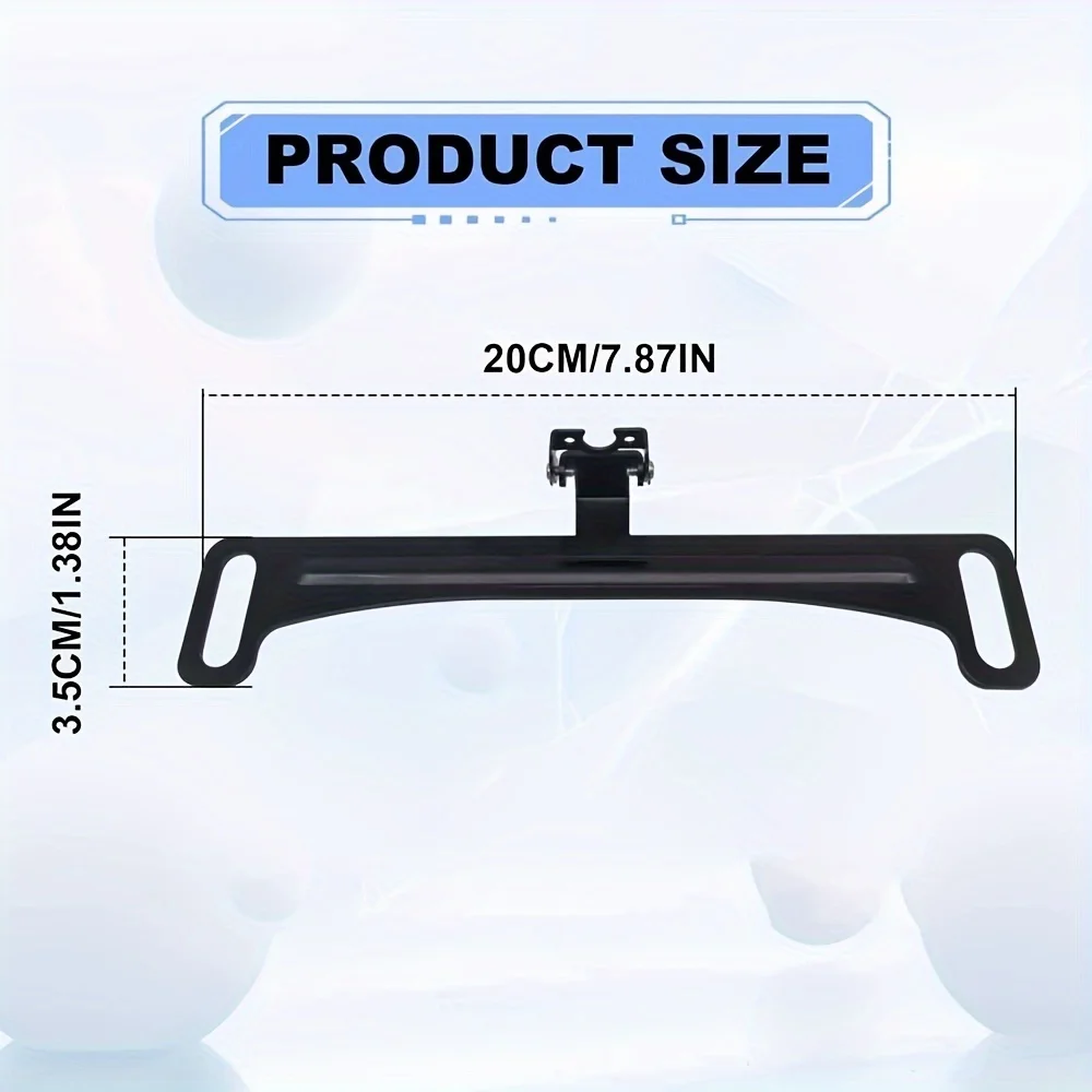 Universal Car Rear View Camera License Plate Bracket, Only Installation Holder for Backup Camera Reverse Camera