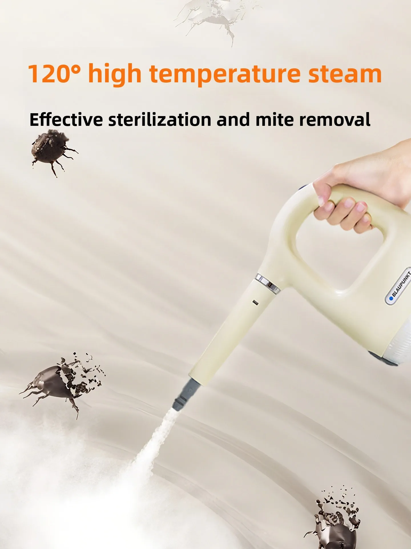 Household High Temperature High Pressure Steam Cleaner, Multifunctional Sterilizing Steam Cleaning Machine for Kitchen Grease