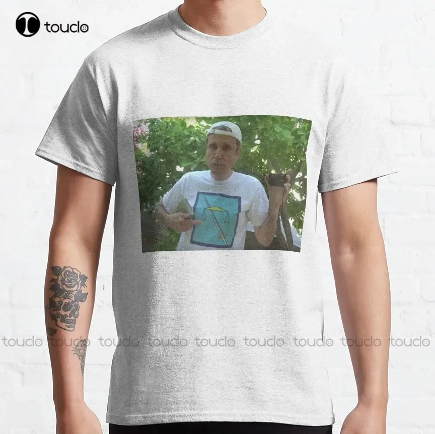 Terry A. Davis Templeos Shirt Classic T-Shirt Templeos Girls White T Shirts Funny Art Harajuku Streetwear Cartoon Tee Xs-5Xl New