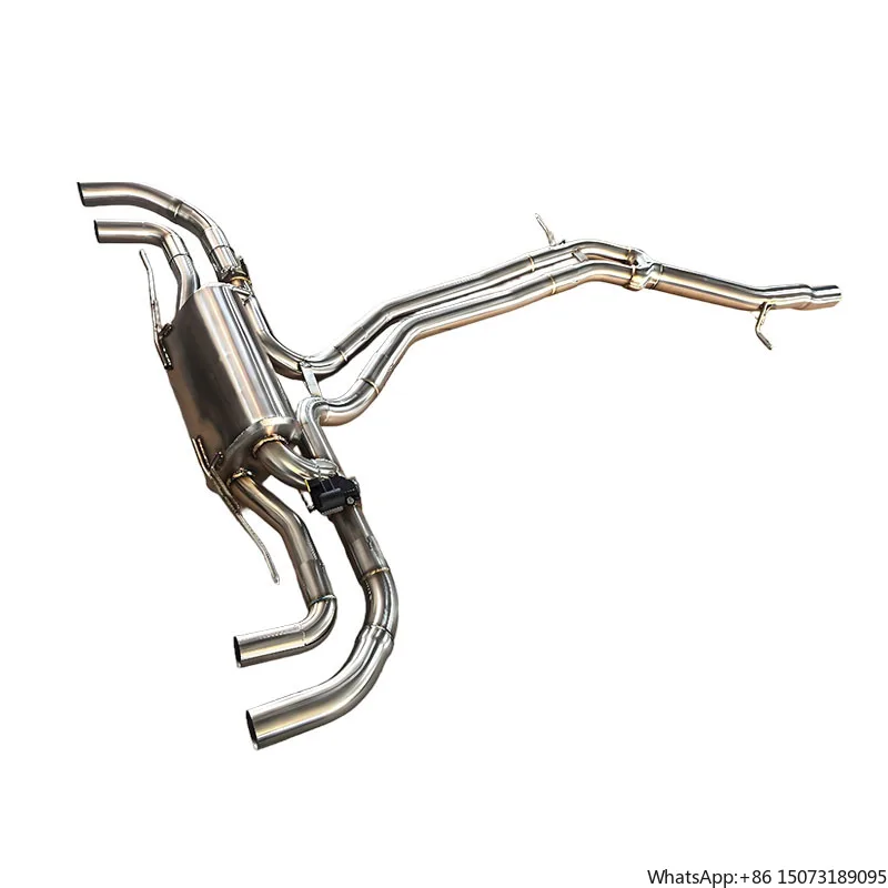 

OEM Высококачественный выхлоп Catback для E3 3.0T V6 2018-2023, глушитель Valvetronic из нержавеющей стали, выхлопные системы