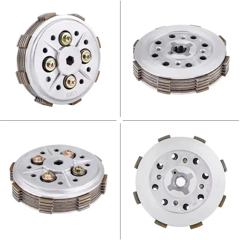 

For YAMAHA YBR125 YB125 XTZ125 TTR - 125, All - in - One Motorcycle Clutch Setup Kit with Drum Assy and Friction Plates