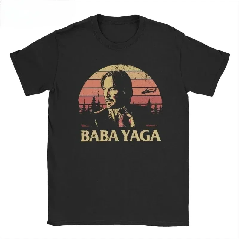 Fun John Wick Yaga T-shirt Men Women Casual T-shirt Crewneck Short Sleeve T-shirt New To Fashion Clothing