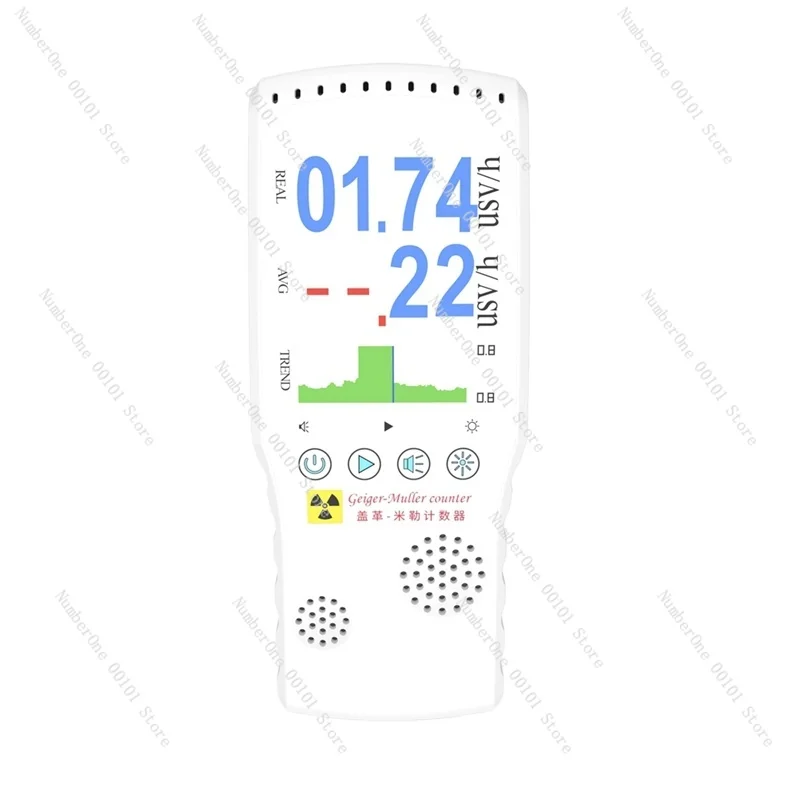 AIR-02 Radiation Nuclear Detector EMF Tester Full-Functional Geiger Counter Tester New Environmental Detector