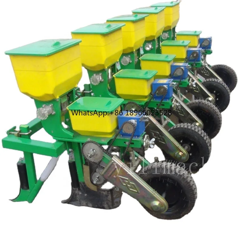 5  rows corn seeder with fertilizer system