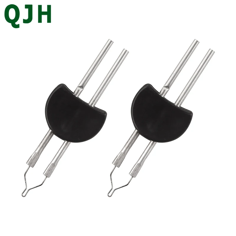 

2PCS Leather Craft Thread Burner Cord Burn Melt Thread Replacement Tips Melting Welding Wax Pen for Jewelry Mould Wax Crayons