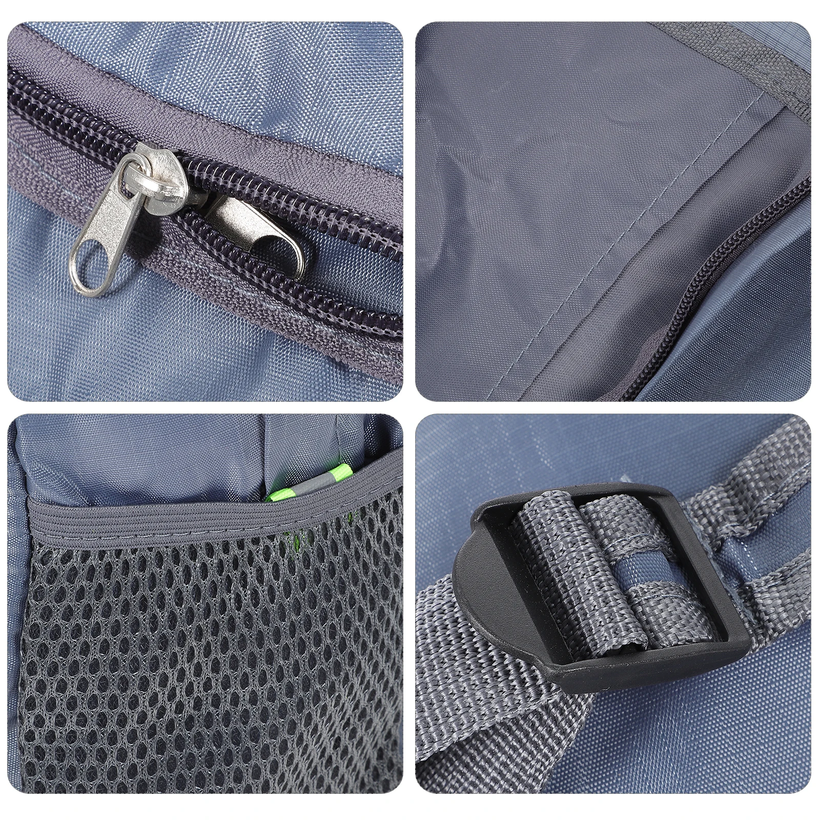 

Waterproof Foldable Large Capacity Outdoor Backpack Travel Sports Bag Lightweight Grey Waterproof Backpack Outdoor Bag