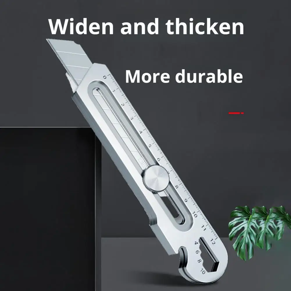Универсальный резак с поворотным замком Многофункциональный резак с отвертками Прочный набор универсальных резаков из нержавеющей стали для дома