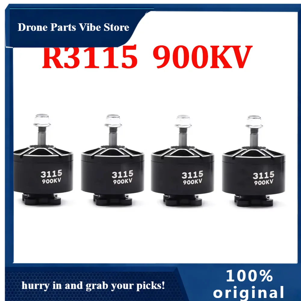 

Fy4PCS R3115 900KV 3-6S Brushness Motor RC Multirotor X-Class FPV Mark V2 9-10 inch Frame Refer to 1050 Propeller Drones RC Part