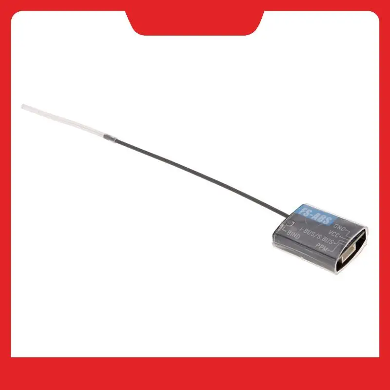 FLYSKY 2.4G PPM 8CH جهاز استقبال صغير FS-A8S استقبال V2 طبعة محسنة لمتعدد الدوار #4