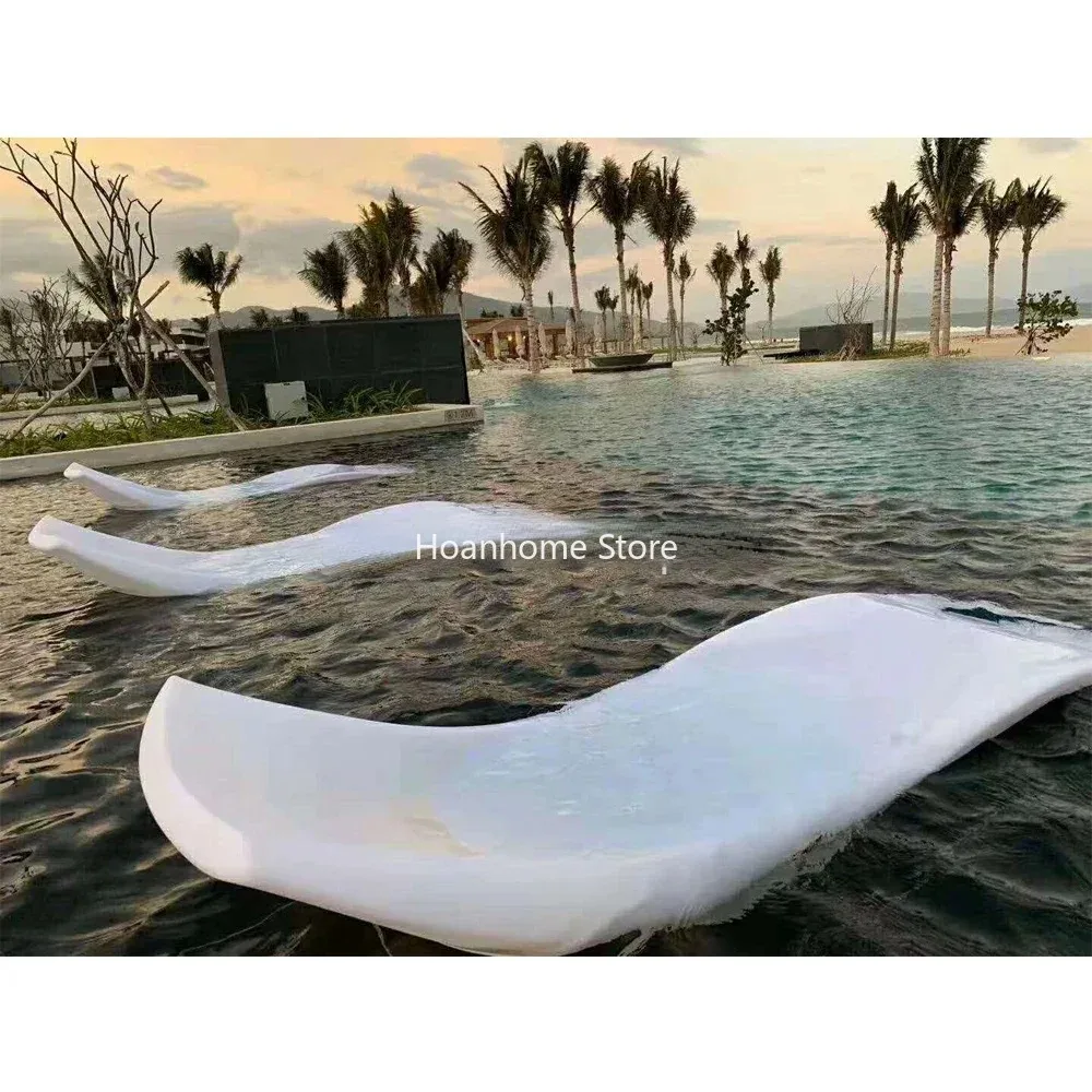 Luxury Plastic in-PoolLedge Swimming Pool Lounger