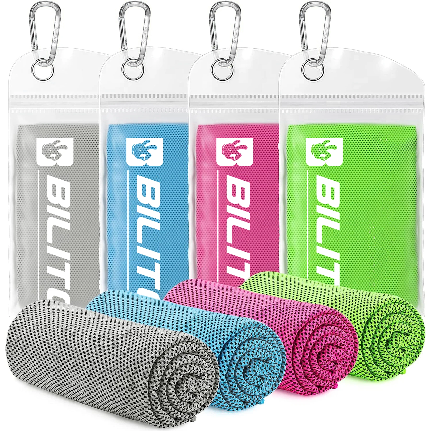 Cold Towel Yoga Sports Golf  Gym Camping Running Fitness Exercise Soft Breathable Cold Towel Cooling Superfiber Neck Ice Towel