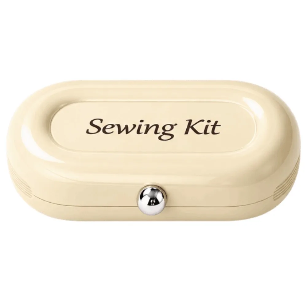 Portable Magnetic Needle and Thread Box DIY Practical Sewing Kit for Clothes Small Hand Sewing Tool Kit for Dormitories