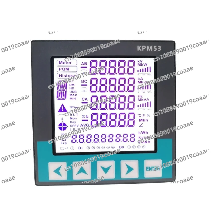 High Frequency 400Hz Three-phase Digital Power Meter Smart Power Analyzer