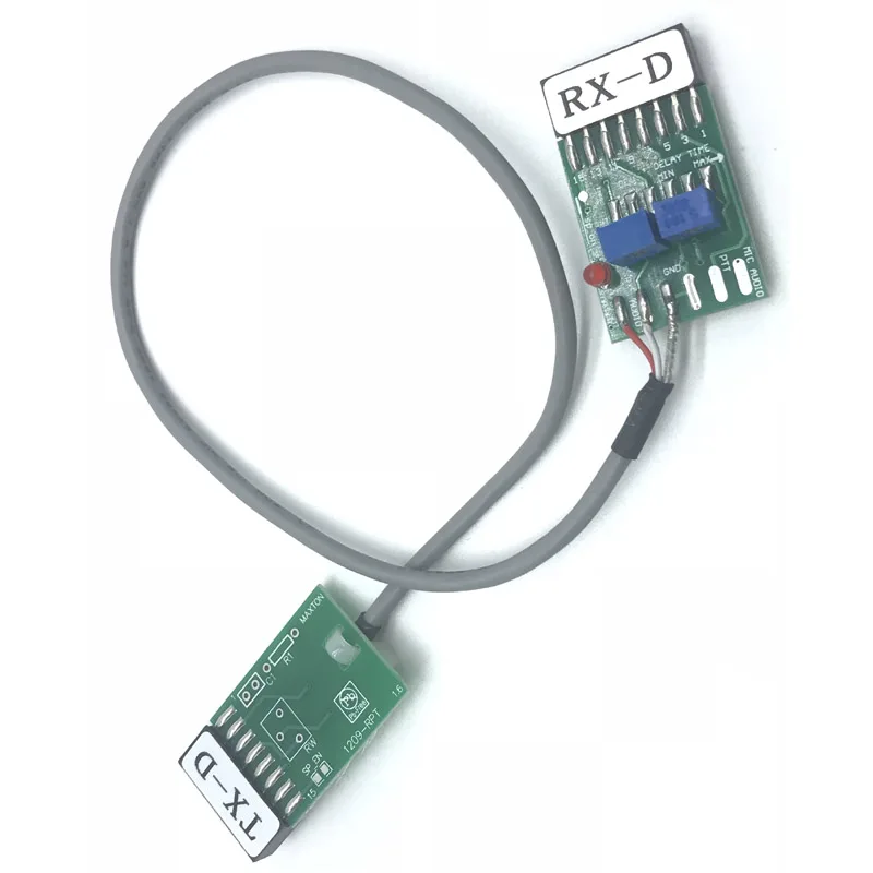 TX-RX Cable conector transceptor repetidor de estación de relé de Radio bidireccional de retardo de tiempo para Motorola GM300 GM338 GM3188 GM3688