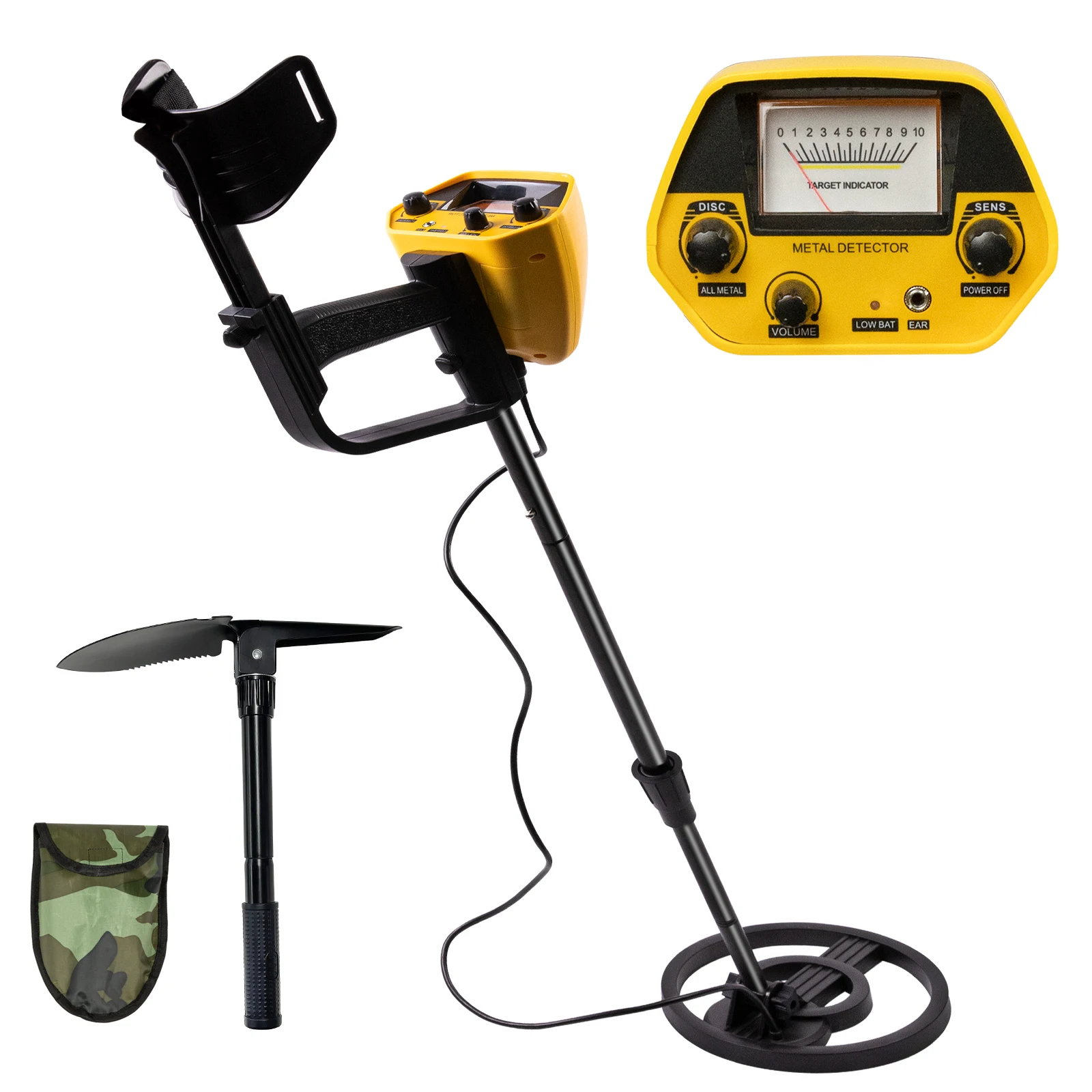 

Easy Installation Metal Detector Underground Metal Detector High Sensitivity Treasure Gold Metal Detecting Metal Finder Beginner