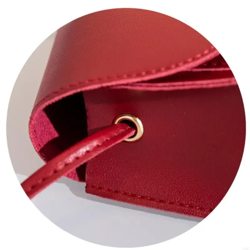 

63HC Fashionable Mini Fringed Crossbody Bag PU Shoulder Phone Suitable for Casual and Formal Occasions