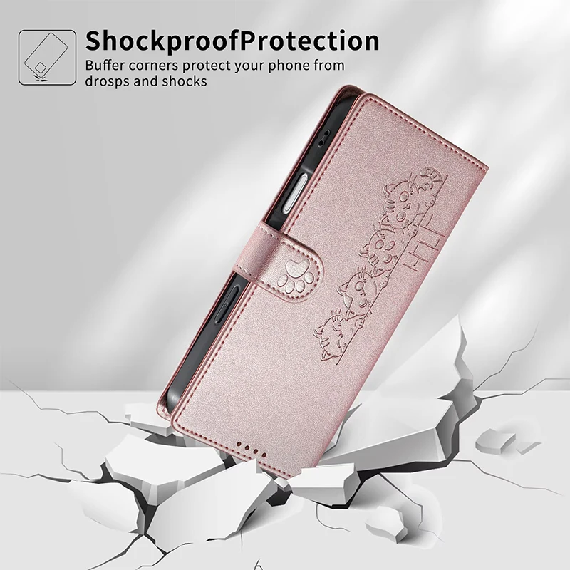 Skórzane etui portfel na Samsung Galaxy S26 Ultra S25 Plus S24 FE S23 S22 A15 A16 A26 A36 A56 A34 A54 A35 A55 A17 A37 A57 A07 A06 — zdjęcie produktu 6