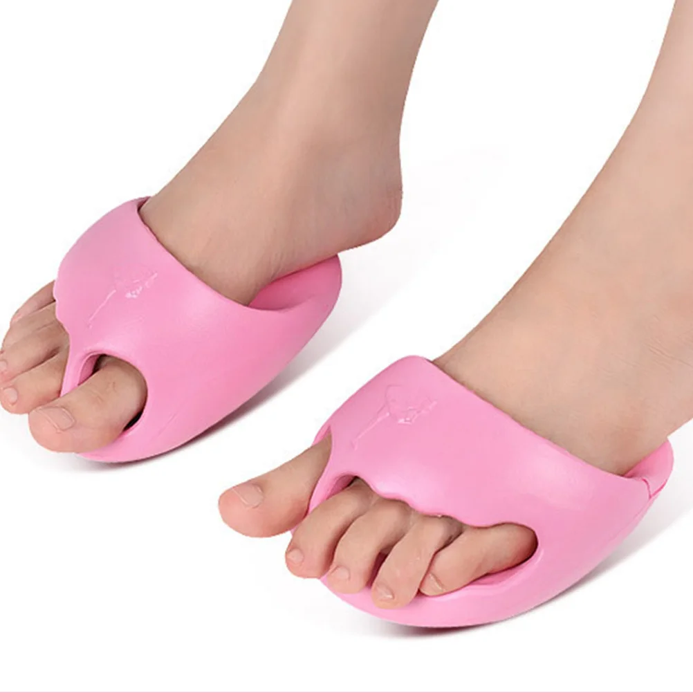

2Pcs Rocker Shoes Anti-Slip Wear-Resistant for Yoga Exercise Posture Correction Stretching Women's Home Use Fitness