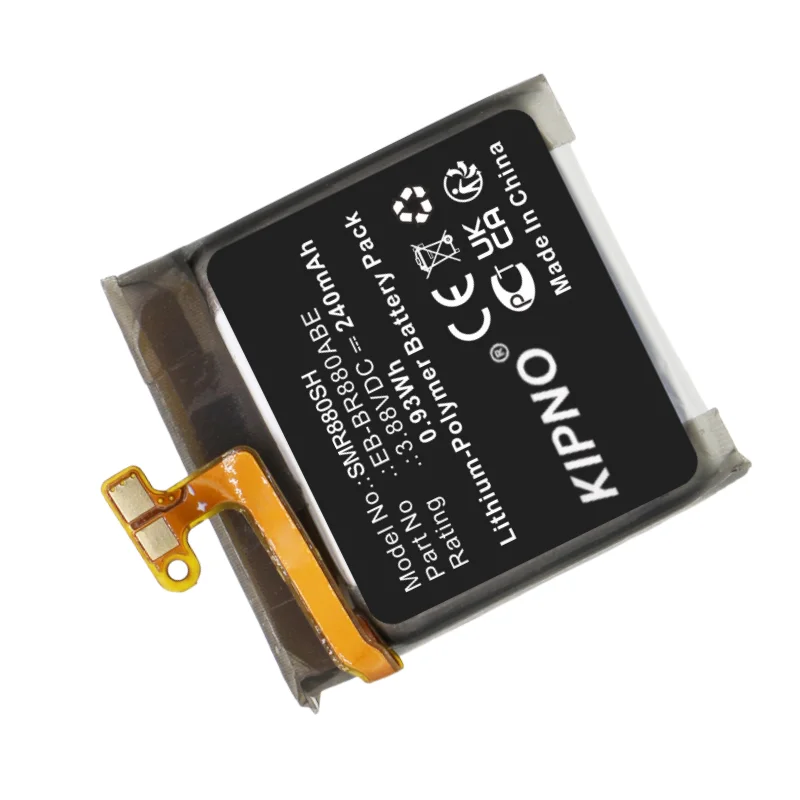 

KIPNO 3.88V 240mAh Smartwatch Battery EB-BR880ABE for Samsung Galaxy Watch 4 40mm, SM-R880 SM-R880N SM-R885 SM-R885U SM-R865U