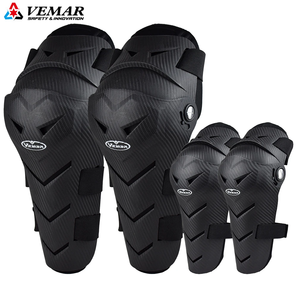 VEMAR Motorrad Racing Reiten Knie Schutz Schutz MX Motocross Knie Protektoren Pads Rüstung Knieschoner Getriebe Rodilleras Moto 7