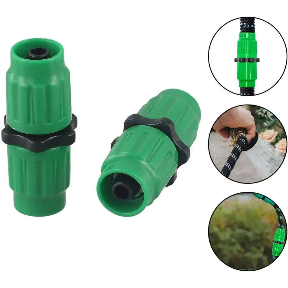 Plastic Expandable Garden Hose Repair Kit Watertight Design Extender Garden Hose Repair Connector Threaded Snap Design