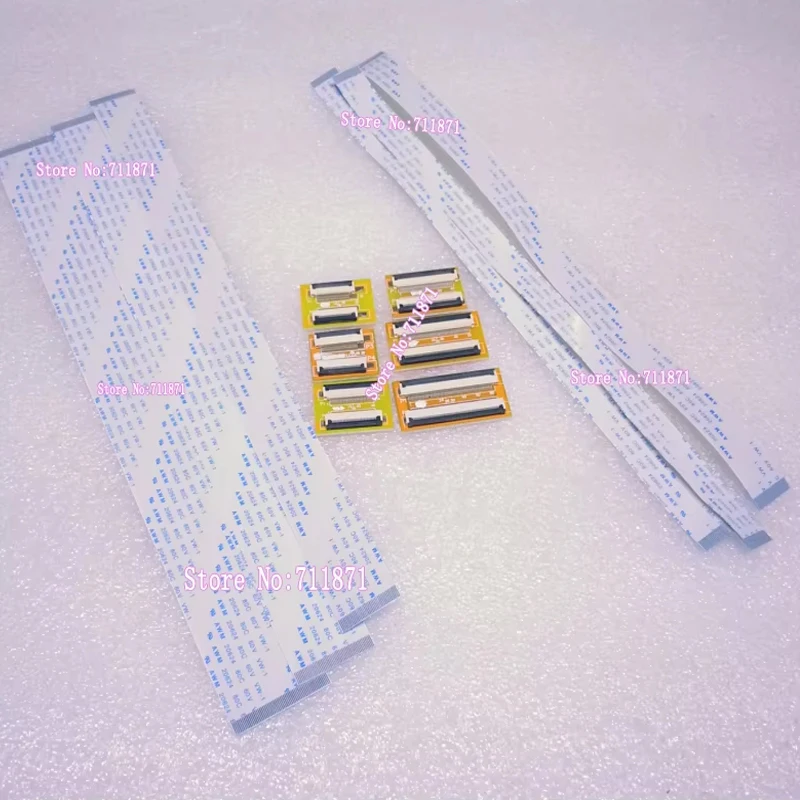 

24 26 30 40 50 60Pin TTL FFC Extend Adapter 0.5 Pitch Type A 60P 50 40 30P 26P 24P Flexible Flat Cable Extension cord Connector