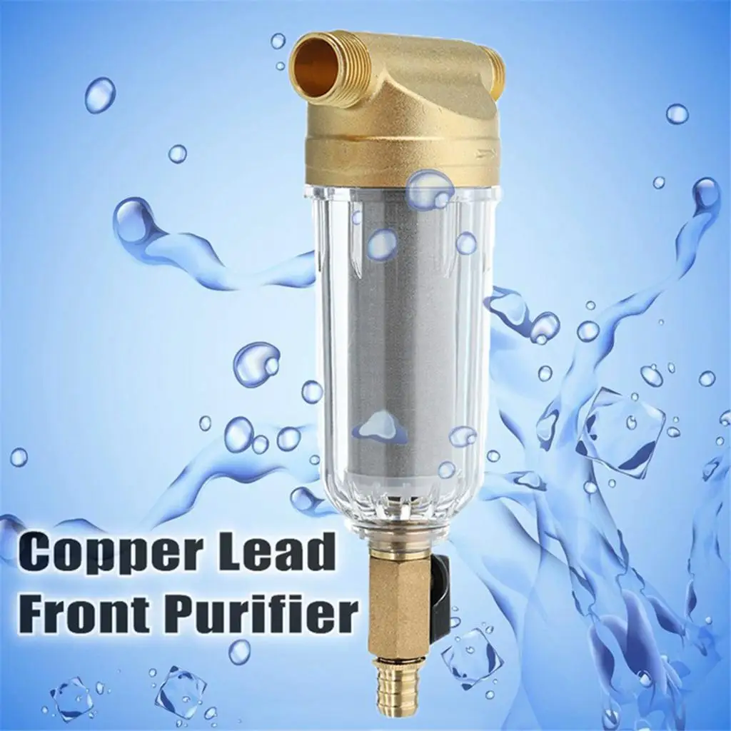 Home Water Purifier Pre-Filter Filtering Mesh Copper Kitchen Faucet