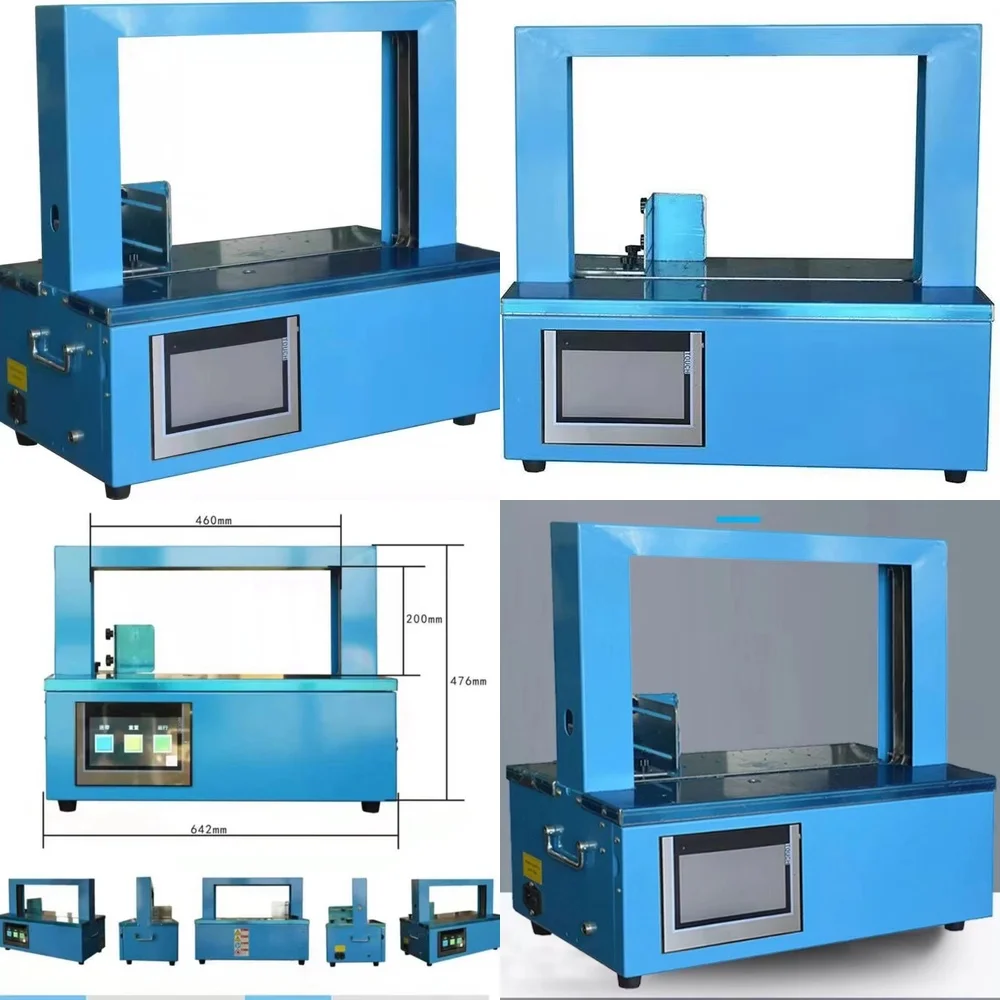 Fully Automatic Large OPP Strap Binding Machine for Packaging Equipment Intelligent Strap Packaging Machine for Carton
