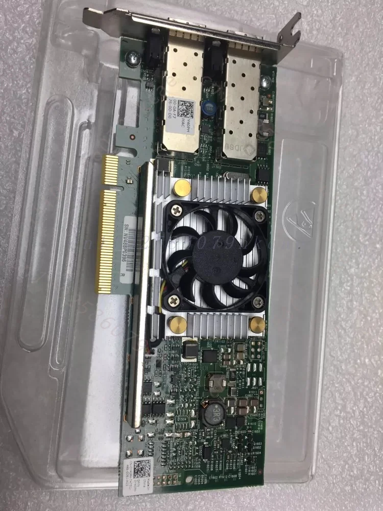 For DELL 0N20KJ 0Y40PH BCM57810S 10Gb optical port dual port 10 Gigabit network interface card