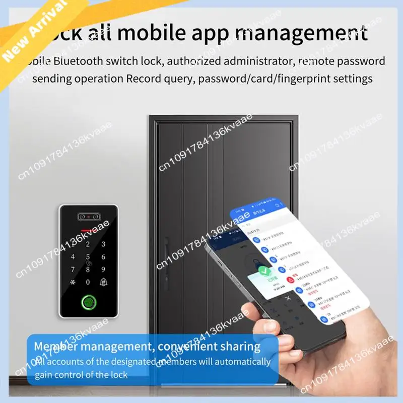 

M01K Tongtong TTLOCK Водонепроницаемый контроль доступа с отпечатками пальцев на лице Электрический ригельный замок Магнитный замок