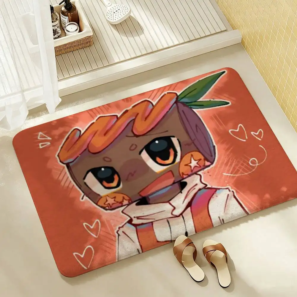 GAME Swiss Roll C-Cosmo  Shower Room Absorbent Small Floor Mat Soft Comfortable Decorative Foot Mat