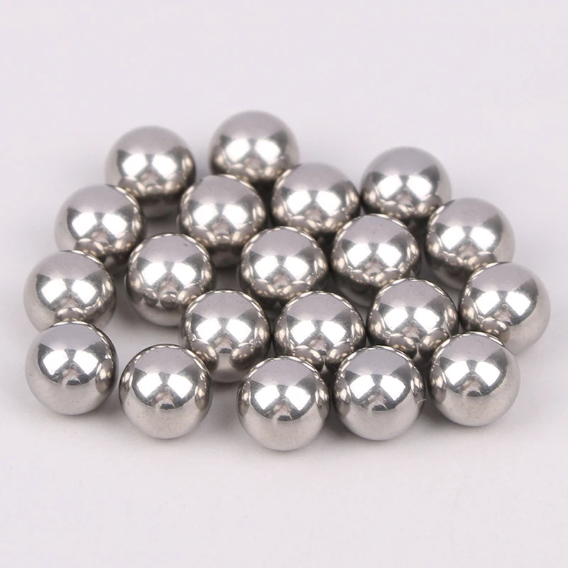 Accessorio modello Mini sfera di miscelazione della vernice in acciaio inossidabile anticorrosione da 20 pezzi per agitare il diametro della vernice circa 7mm
