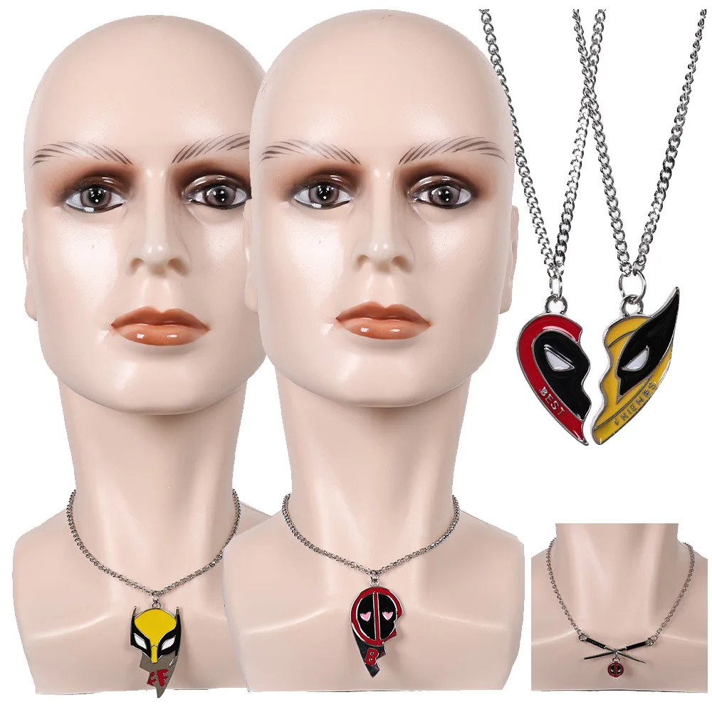 Wolf Logan Cosplay Necklace Earrings Wade Fantasy Wilson Neckband Die Men Women Party Pool Halloween Costume Accessories Gifts