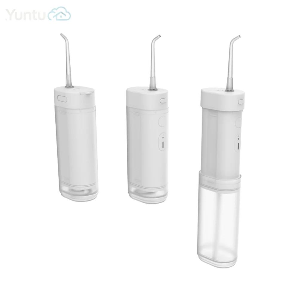 USB Cordless Battery Plastic Outdoor Use Car Home Travel Mini Water Pick Flosser Portable Electric Teeth Cleaning Den tal