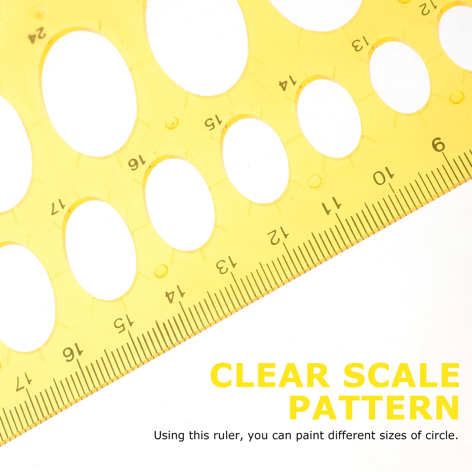 Scale Ruler Drafting Stencils Drawing Templates Architecture Rulers Kit Oval for