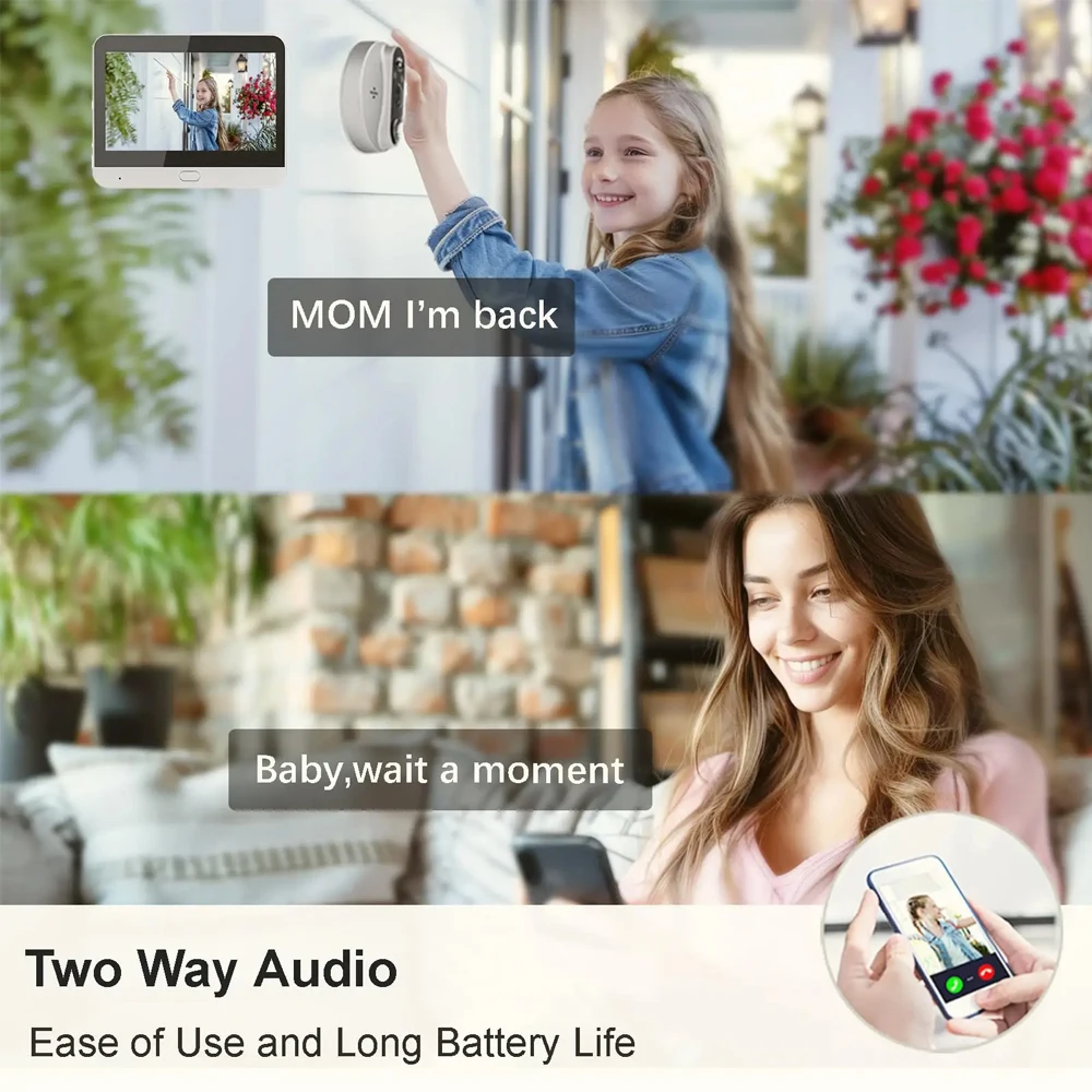 5MP Tuya Smart Life WiFi Video - đánh giá và giá Home Security Doorbell Camera