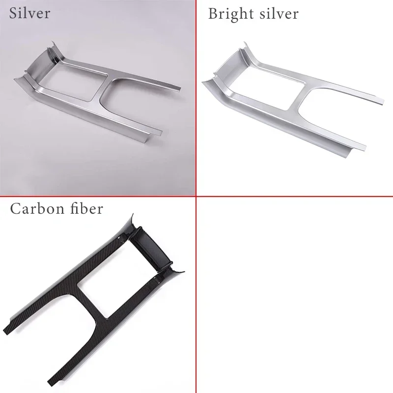 Car Chrome Center Console Panel Frame Cover Decoration Sticker Accessories For Land Rover Discovery Sport 2015-2019 ABS