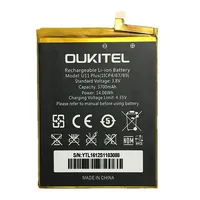 3700mAh 100% Original Battery For Oukitel U11 Plus Mobile Phone Battery Bateria + Free Tools