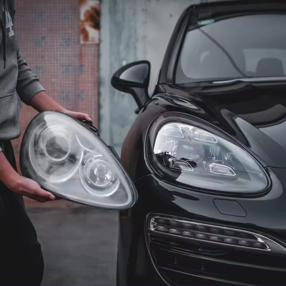 車のライト LED ヘッドランプポルシェカイエン 958.1 958.2 2011-2018