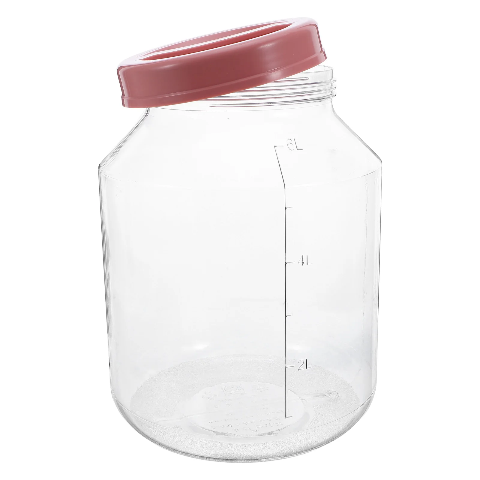

6L Airtight Fermenting Transparent Plastic Food Container Household Pickling Vegetable Kimchi Fermentation Bucket Grain Storage
