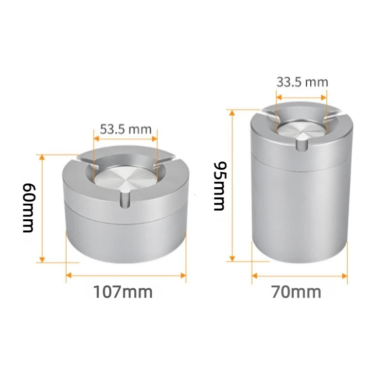 

Mechanical Rotating Tray With Lid For Home Car Gift For Boyfriend Cool Premium Feel