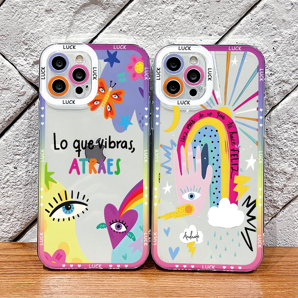Turkish Blue Evil Eye Phone Case for Oppo Realme C67 C65 C63 C55 C53 C35 12 10 9 8i 8 7 Pro Plus 4G 5G Border Print Clear Cover
