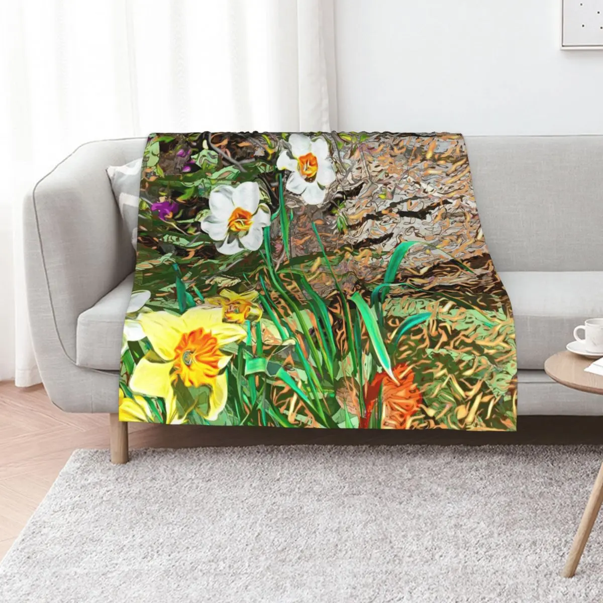 First Walk in Spring Throw Blanket blankets ands decorative heavy to sleep Luxury Thicken Soft Big Weighted Blankets