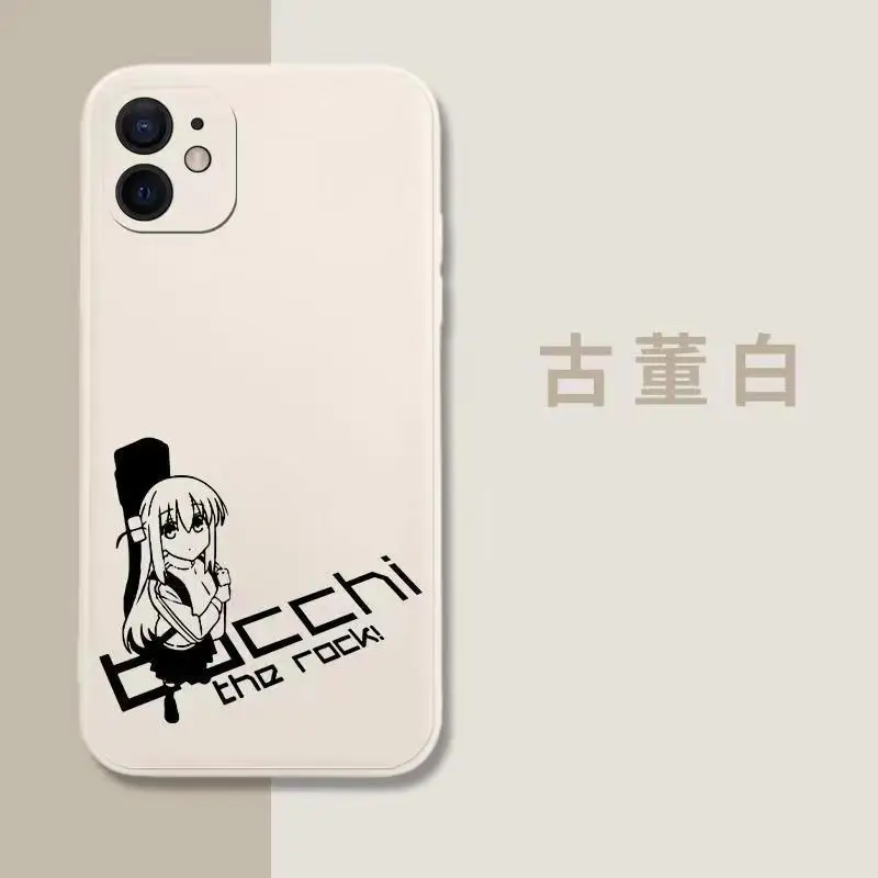 BOCCHI THE ROCK for Phone Case Anime Ijichi Nijika Yamada Ryo for IPhone X 13 14Pro Max Full Lens Protection Cover Accessories