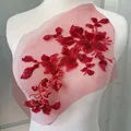 07- sequin Red
