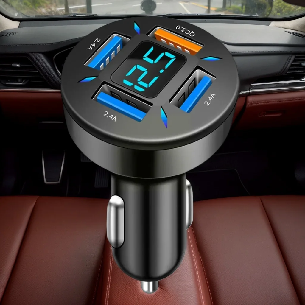66W 4-Port Usb Car … - image