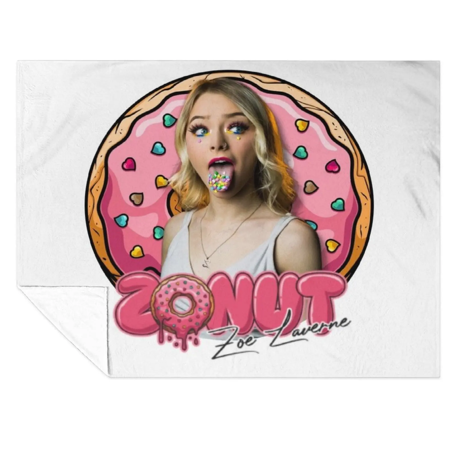 

Deliciuos Donut 2020 Throw Blanket for winter Loose Soft Beds For Decorative Sofa Blankets